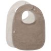 Lot de 2 bavoirs en éponge Sand-Milky Coffee Jollein Produit 1
