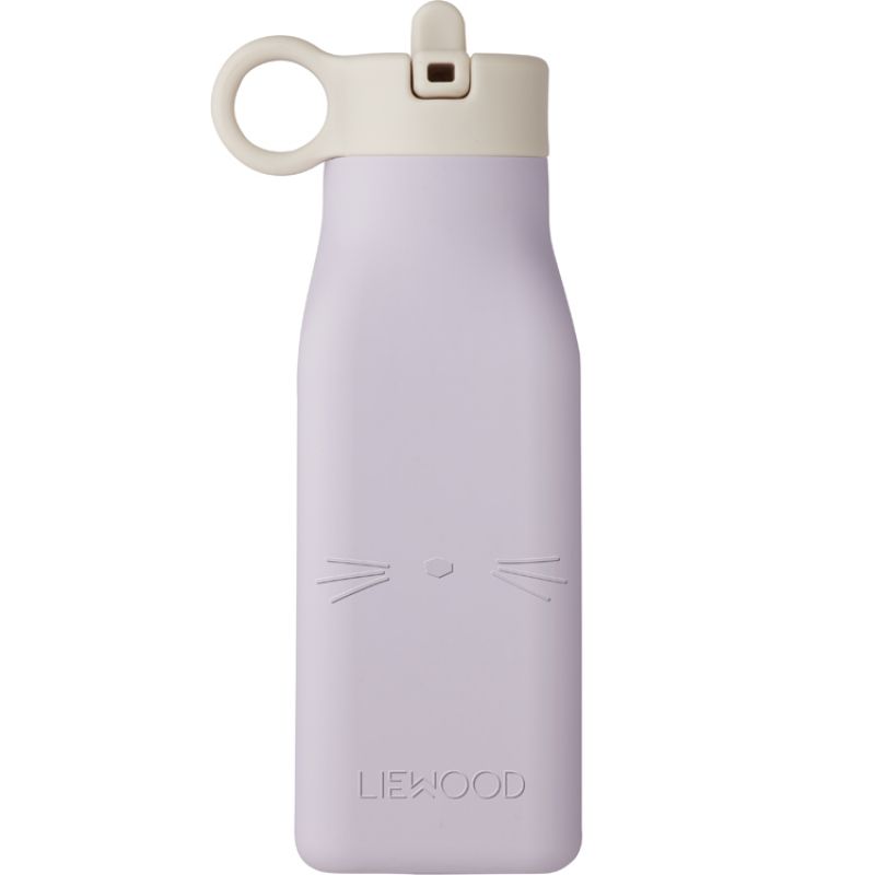 Gourde Warren Cat light lavender (350 ml) Liewood