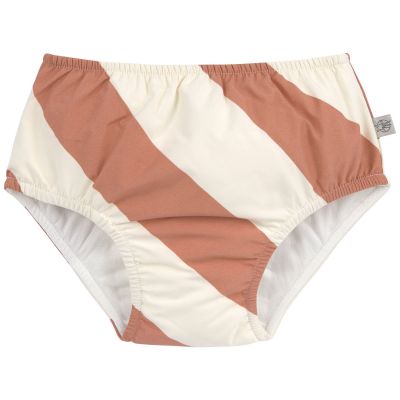 Maillot de bain couche Rayures terre et sel marin (3-6 mois) Lässig 