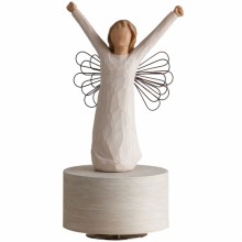 Statuette musicale Courage  par Willow Tree