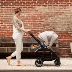 Poussette TRIV NEXT Bicotti effet cuir chocolat