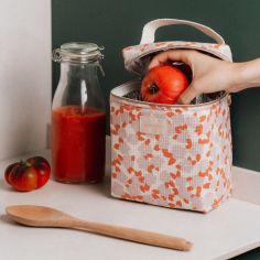 Sac isotherme pour biberon et déjeuner Concerto Opera Mauve Sakura