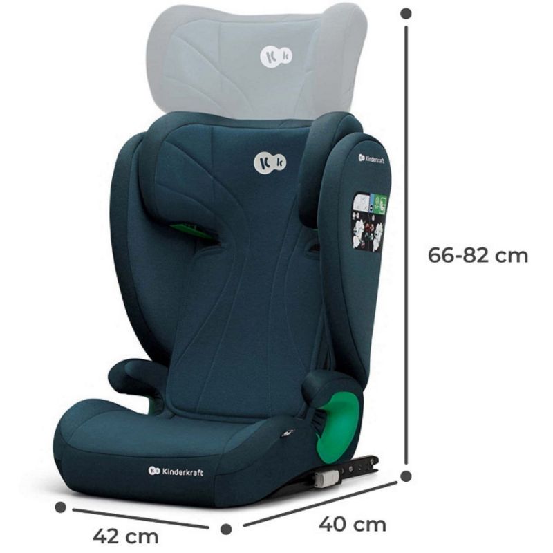 Siège auto Junior Fix 2 Plus i-Size Green (groupe 2-3) Kinderkraft Produit 7