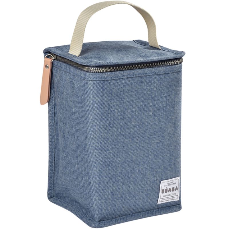Sac isotherme bleu chiné Béaba