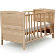 Lit évolutif en bois de hêtre verni Essentiel (70 x 140 cm)