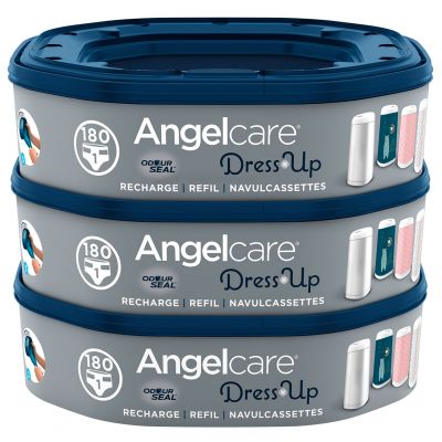 Angel Care 180400–24 24 cassettes de recharge Poubelle à couches Comfort et  Deluxe Bleu