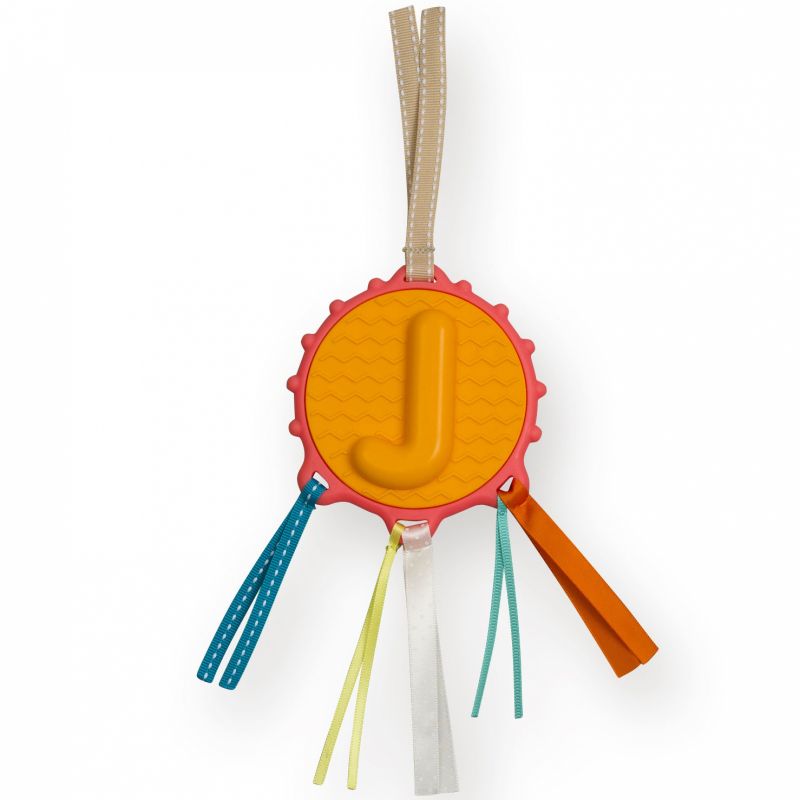 Hochet alphabet à suspendre Lettre J (23 cm) Ebulobo