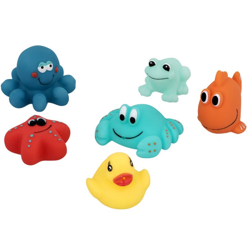 Lot de 6 arroseurs de bain Animaux nageurs Splitto Bébé Confort