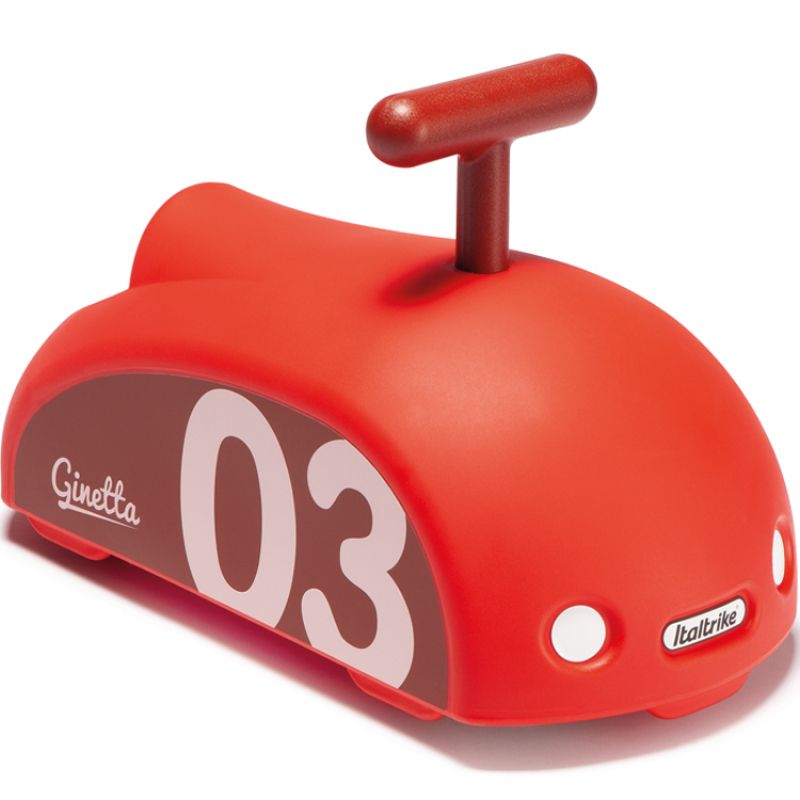 Porteur Ginetta Ride on rouge Italtrike