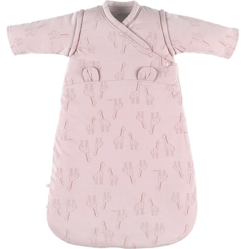 Gigoteuse en jersey bio chaude Mix & Match rose TOG 1-2 (70 cm) Noukie's