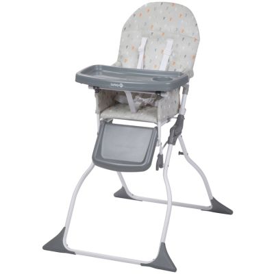 Chaise haute pliante Keeny Warm Grey Safety 1st