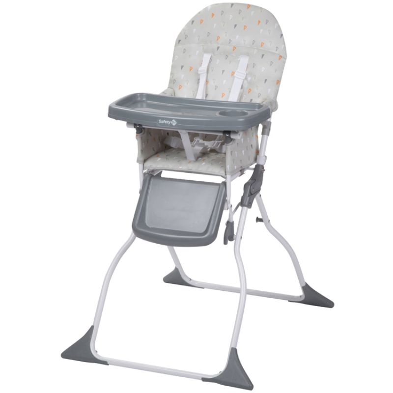 Chaise haute pliante Keeny Warm Grey Safety 1st