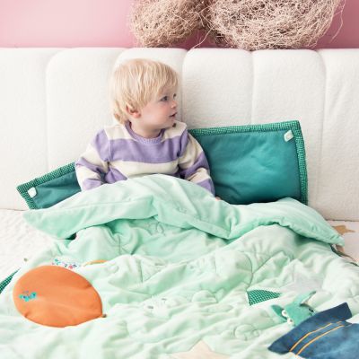 Tapis de lit imperméable pour bébé - Tapis de lit imperméable bio pour bébé  - Couverture imperméable pour bébé - Tapis de pot pour tout-petits - Tapis  imperméable pour enfants : 