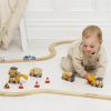 Set de 5 véhicules de chantier en bois FSC Le Toy Van Ambiance 2