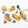 Set de 5 véhicules de chantier en bois FSC Le Toy Van Ambiance 7