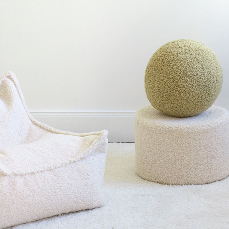 Coussin balle Matcha molletonné Wigiwama Ambiance 4