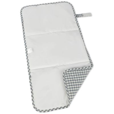 Tapis à langer Praliné Vichy Matcha