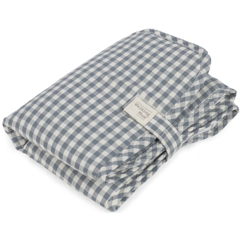 Tapis à langer Praliné Vichy Matcha Walking Mum Produit 4