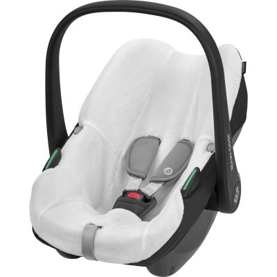 Housse éponge pour siège auto CabrioFix/Pebble S organic Blanc Maxi-Cosi