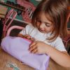 Trousse simple compartiment Mini Mauve Hello Hossy Ambiance 2