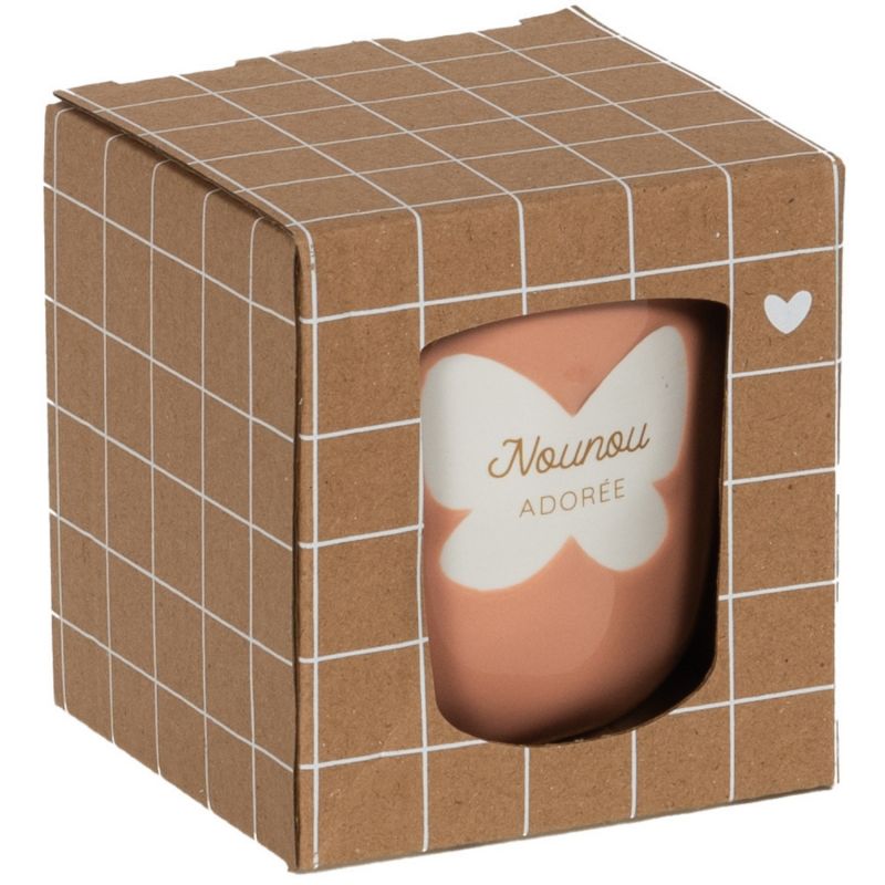 Tasse Nounou Adorée Baya (8 cm) Amadeus Les Petits Packaging 3