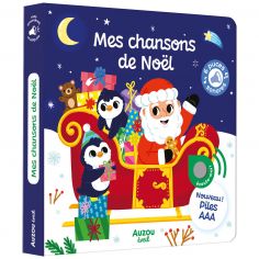 Livre Mes premiers sonores Mes chansons de Noël - Auzou Editions