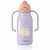 Variation Violet, rose, blanc du produit Gourde isotherme Kimmie Cat Warm Lilac (250 ml) de la marque Liewood