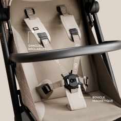 Poussette cabine Pilot 2 x Bizuu Dune Whisper