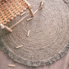 Tapis rond en jute Terra (140 cm)