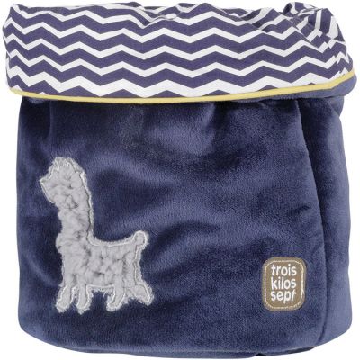 Panier de toilette Lama M'ours (17 x 22 cm) Trois Kilos Sept