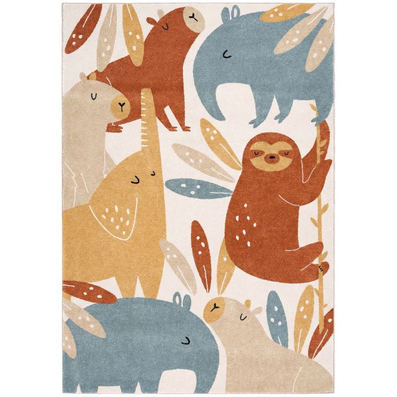 Tapis rectangulaire Jungle Sunrise (120 x 170 cm) Nattiot Produit 1