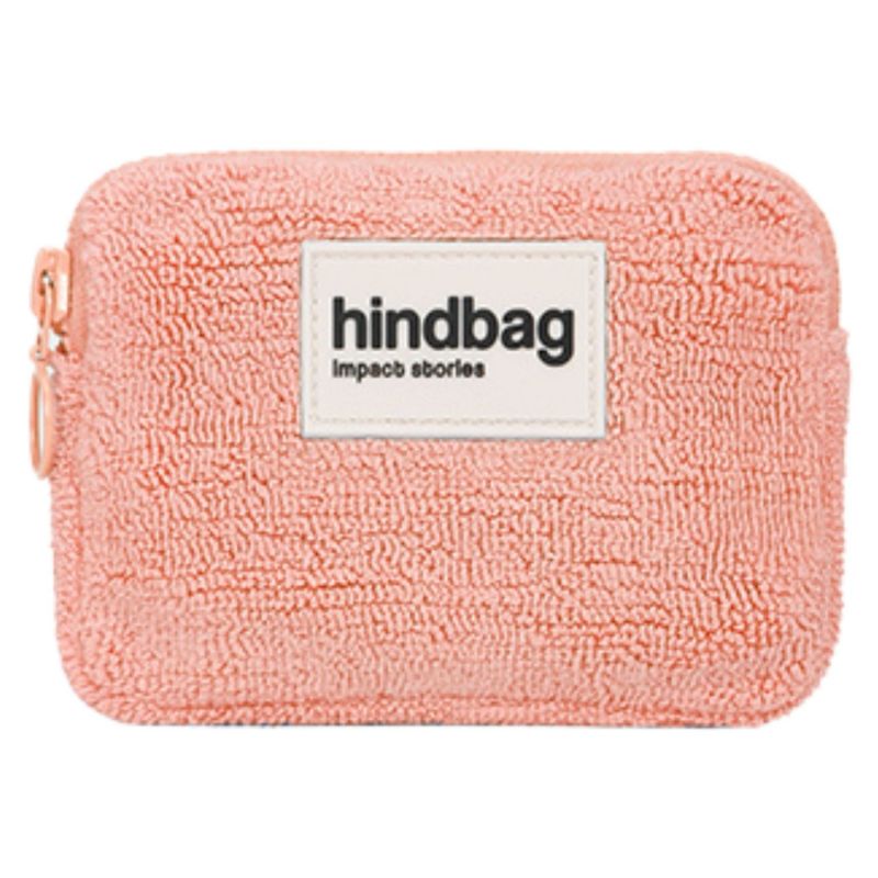 Porte-monnaie Lili en éponge Rose Hindbag Produit 1