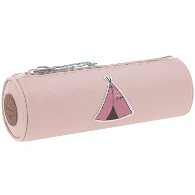 Trousse scolaire ronde Tipi Adventure Lässig