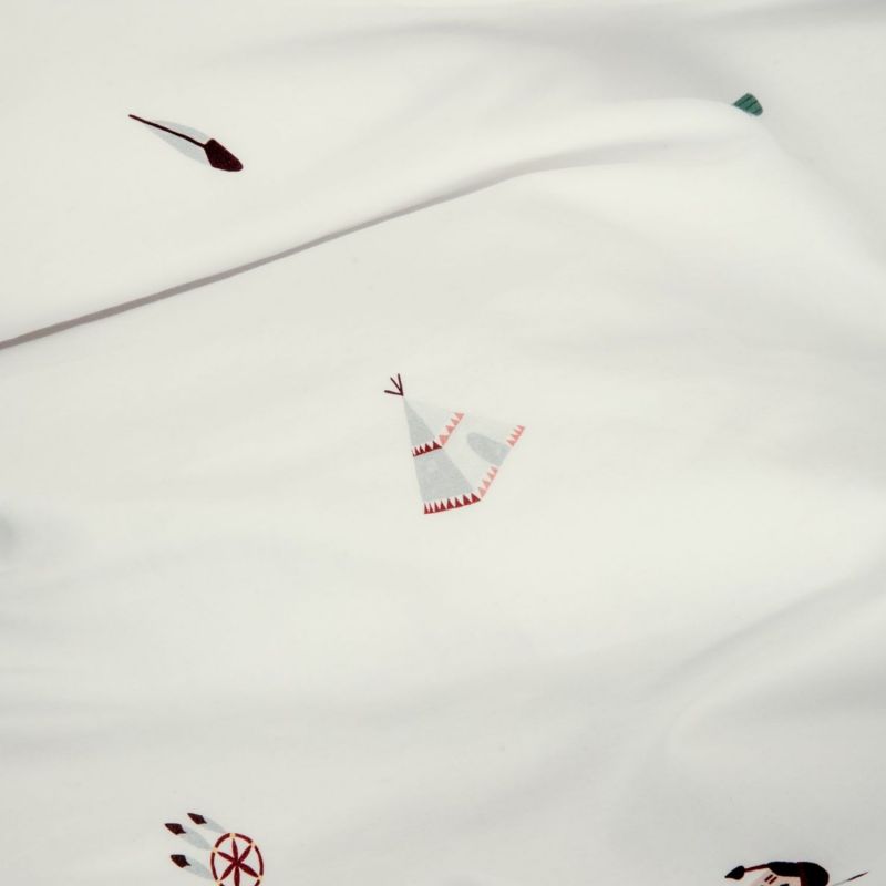 Housse de couette en coton bio Petit Plume (140 x 200 cm) Kadolis Ambiance 6