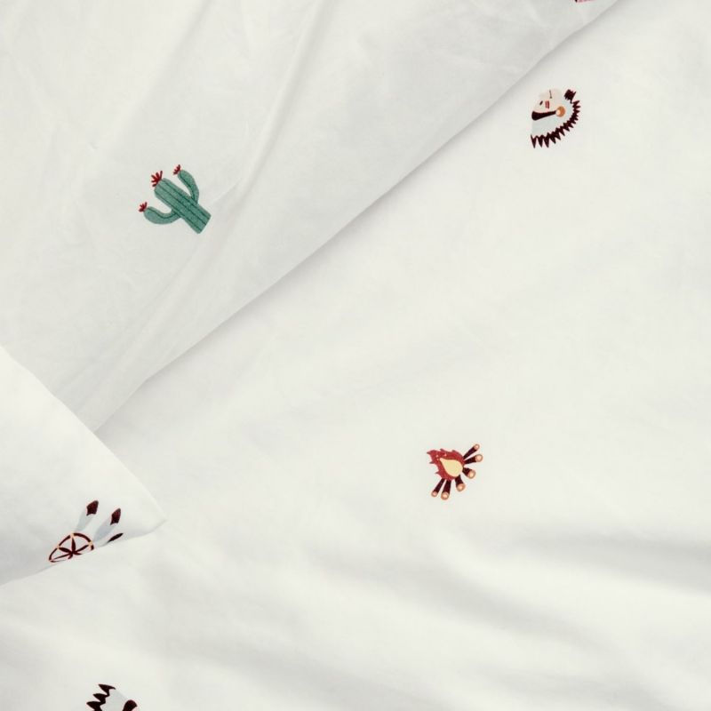 Housse de couette en coton bio Petit Plume (140 x 200 cm) Kadolis Ambiance 8