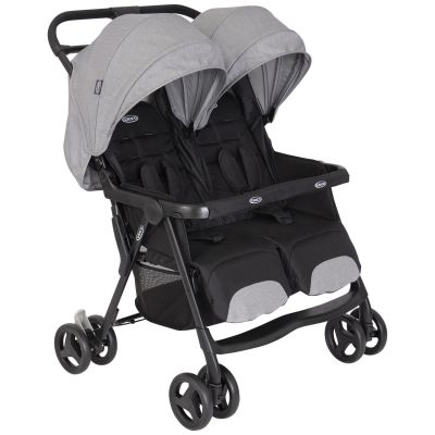 Poussette double DuoRider Steeple GRAY Graco