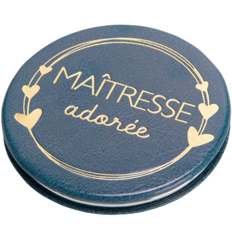 Miroir de poche Maîtresse adorée Amadeus Les Petits