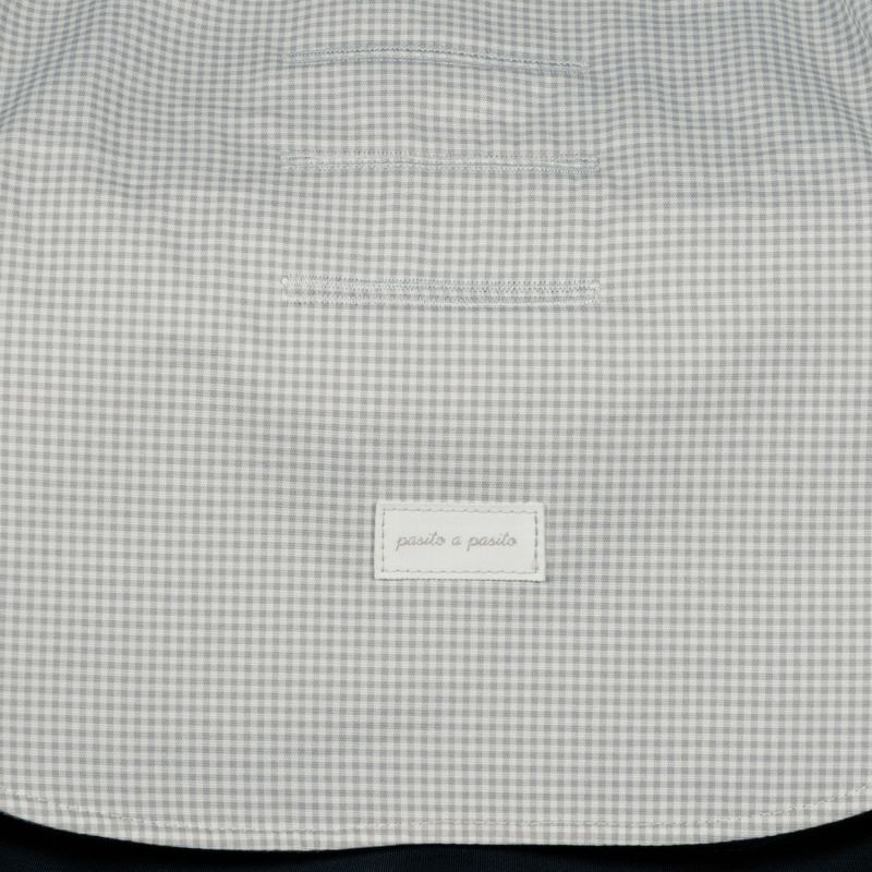 Assise pour poussette Little Bloom Vichy Gris Pasito a pasito Produit 7