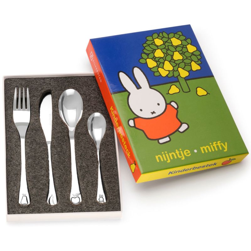 Coffret couverts Miffy fruit personnalisable (4 pièces) Zilverstad Produit 3