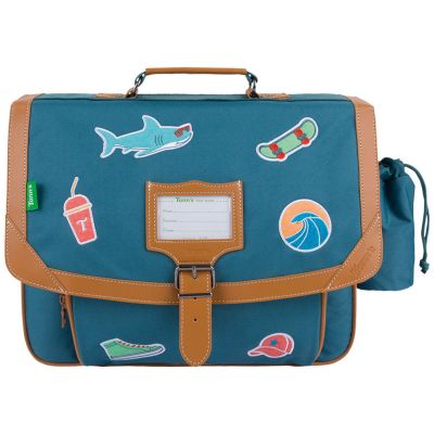 Cartable Les Fantaisies Stan Vert (38 cm) Tann's