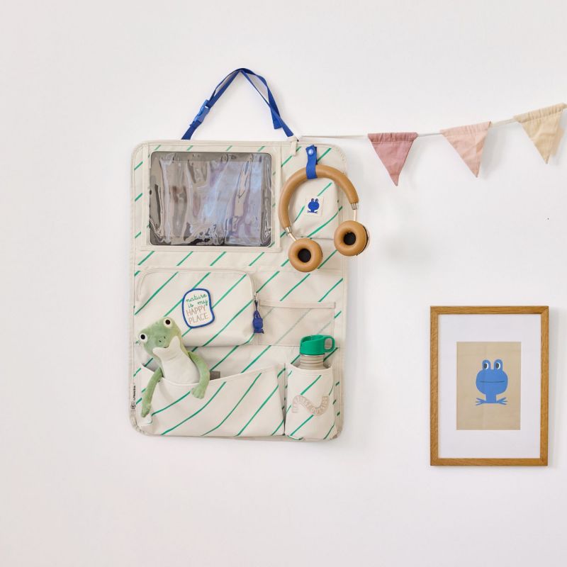 Organisateur de voiture Happy Trails Grenouille Lässig Produit ouvert 5