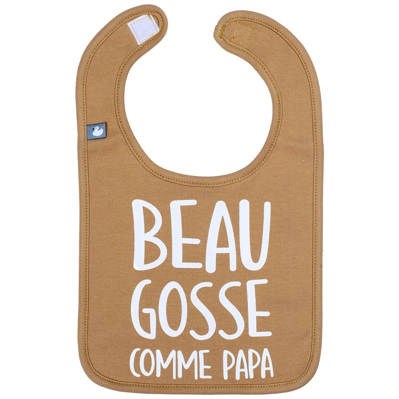 Bavoir à velcro Beau gosse comme papa camel BB & Co