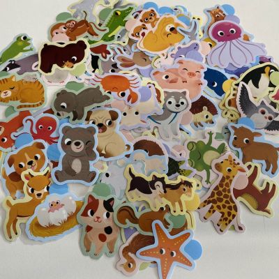 Ma pochette 100 gommettes Les bébés animaux