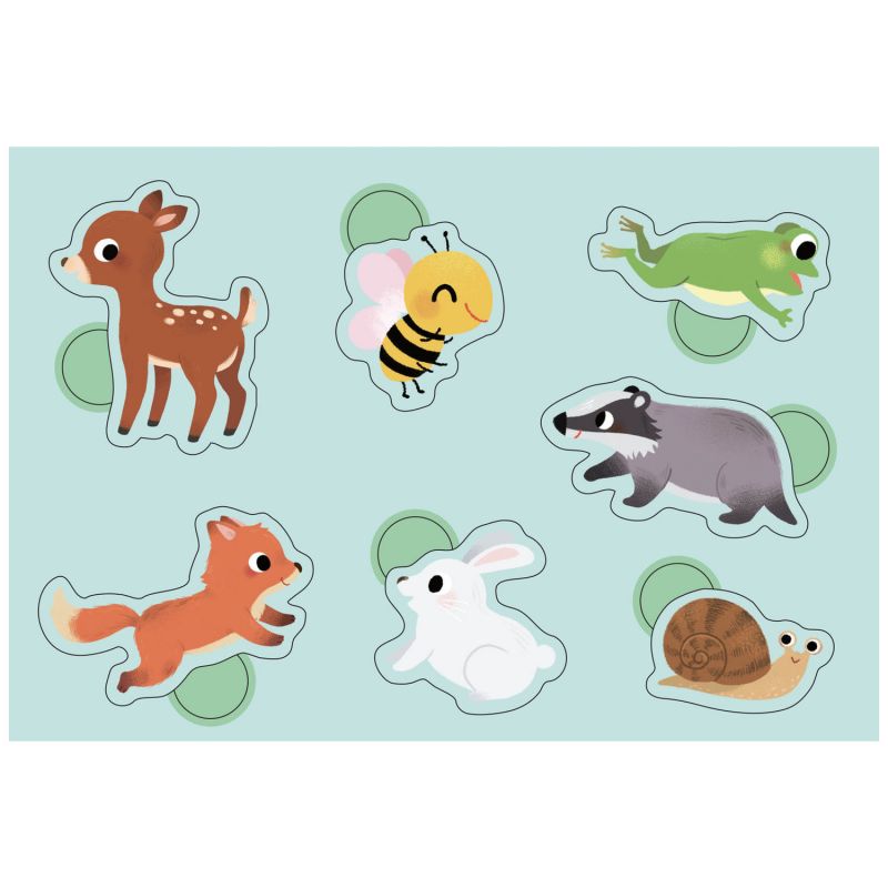 Ma pochette 100 gommettes Les bébés animaux Auzou Editions Produit 4