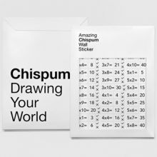 Stickers muraux magnétiques Multiplication  par Chispum