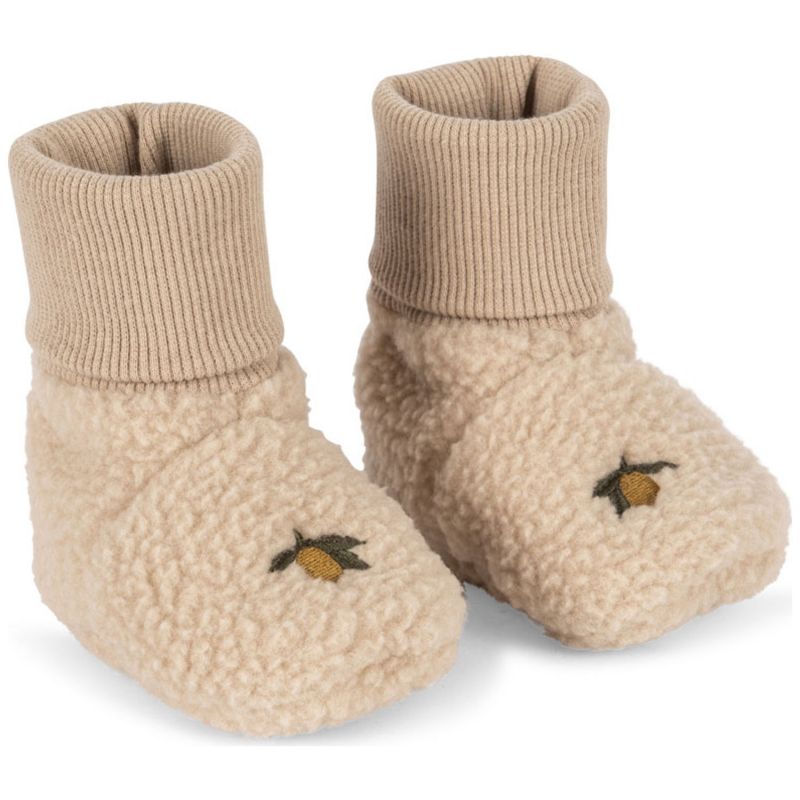 Chaussons bébé polaire Safa Oxford Tan (3-6 mois) Konges Sløjd Produit 1