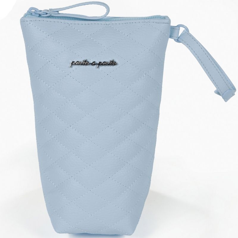 Porte biberon Ines matelassé bleu Pasito a pasito