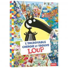 Livre L'incroyable cherche et trouve Loup - Auzou Editions