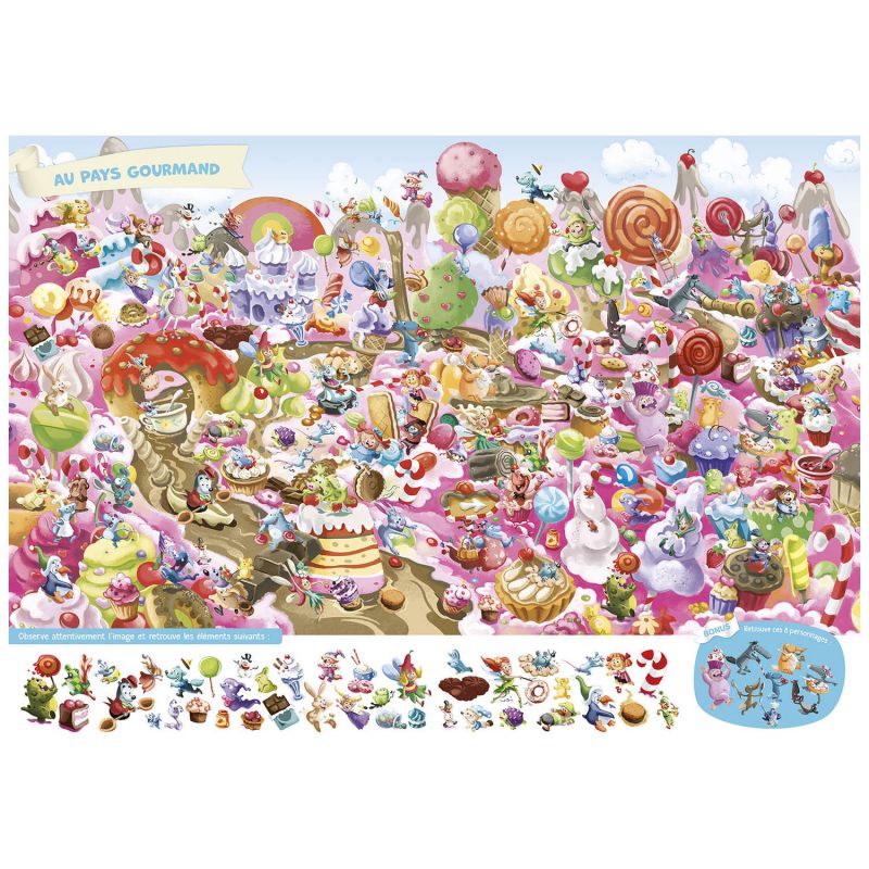 Livre L'incroyable cherche et trouve Loup Auzou Editions Produit 2