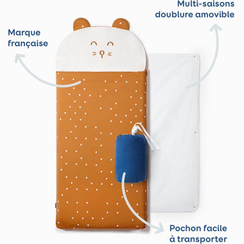 Sac de couchage Ourson Les petites billes Produit 1 grande taille